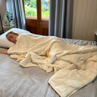 Weighted Blanket - Vanilla Cream (152cm x 203cm)