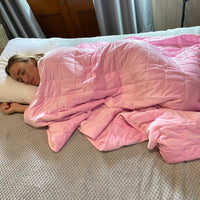 Weighted Blanket - Flamingo Pink (152cm x 203cm)