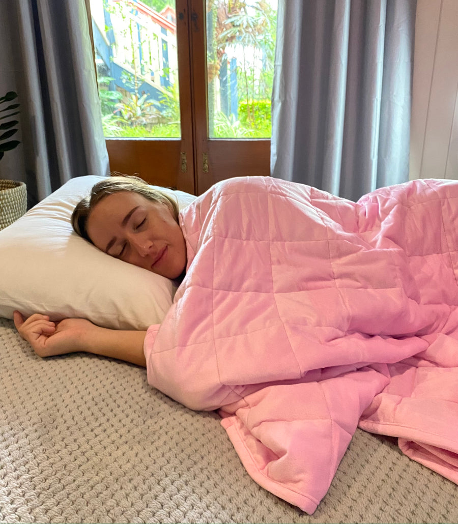 Weighted Blanket Flamingo Pink (152cm x 203cm) – Weighted
